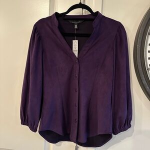 Elegant Purple Women's Top